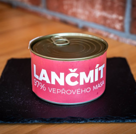 Lančmít v plechu