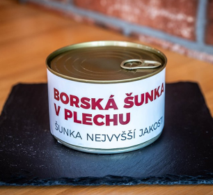 Borská šunka v plechu