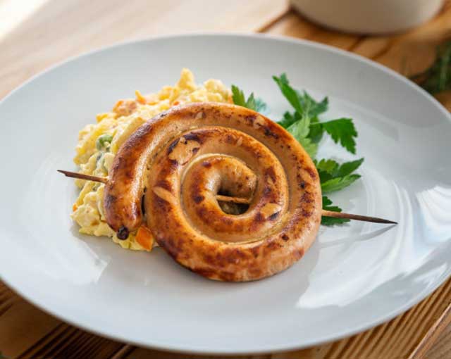 slider landova vinná klobása